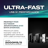 ADATA HD710 Pro 1TB USB 3.1 Rugged External Hard Drive IP68 Shockproof view 4