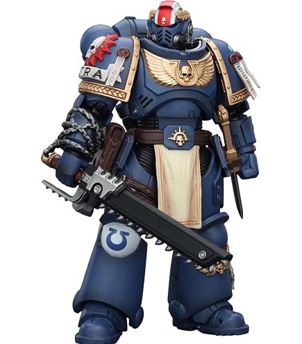 JoyToy Warhammer 40K: Black Templars High Marshal Helbrecht 1:18