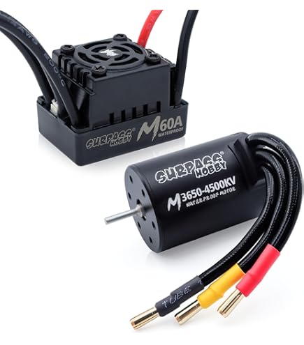 Amazon.com: Hobby Wing 38010205 Ezrun Max10 ESC, with 3652SL G2