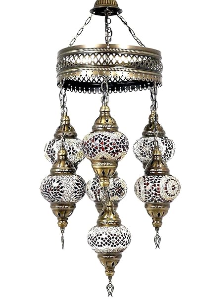 By Tk Bazaar Ottoman Moroccan Style Hanging Pendant Lights Jade