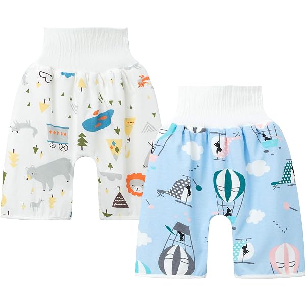 Pantalon D'Apprentissage Happy Cherry Lot De 2 - Anti-Fuite, Respirant - Taille Haute Ou Normal