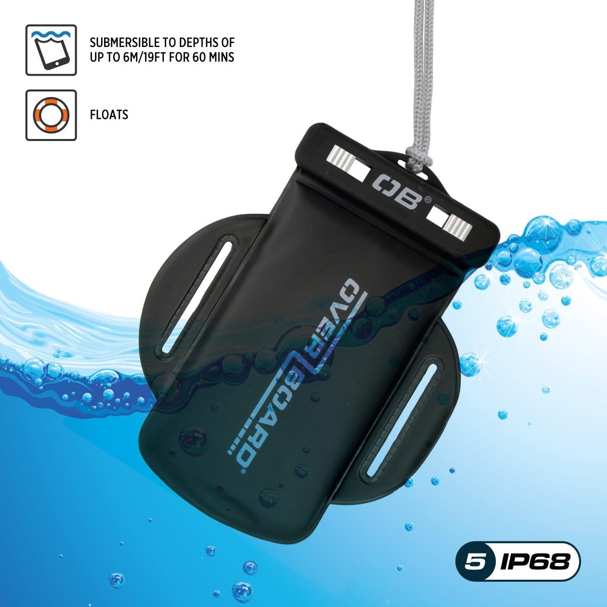 Overboard Waterproof Pro-Sport Arm Pack, Black: Sports & Outdoors