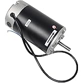 CNCTOPBAOS 750W DC Brushed Spindle Motor for 110V Mini Metal Lathe Machine | 6000 RPM, High Torque, 10mm Shaft, 93mm Dia, 73mm Hole Spacing Fits 210 Series CD210V WM210V 8"x16" Lathe Replacement Motor