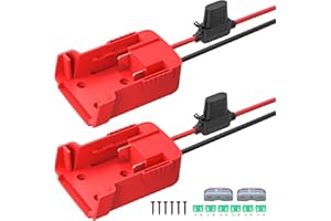 Power Wheels Adapter, 18V Battery Adapter Converter for Power Wheels Adapter for RC Cars Trucks & Robotics Toys Complete with