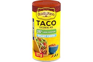 OLD EL PASO - VALUE SIZE PACK - Taco Seasoning Mix, Smart Fiesta, 177 Grams Package of Taco Seasoning, Seasoning Created From