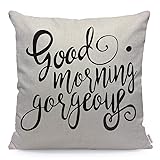 WONDERTIFY Throw Pillow Case Cover Good Morning