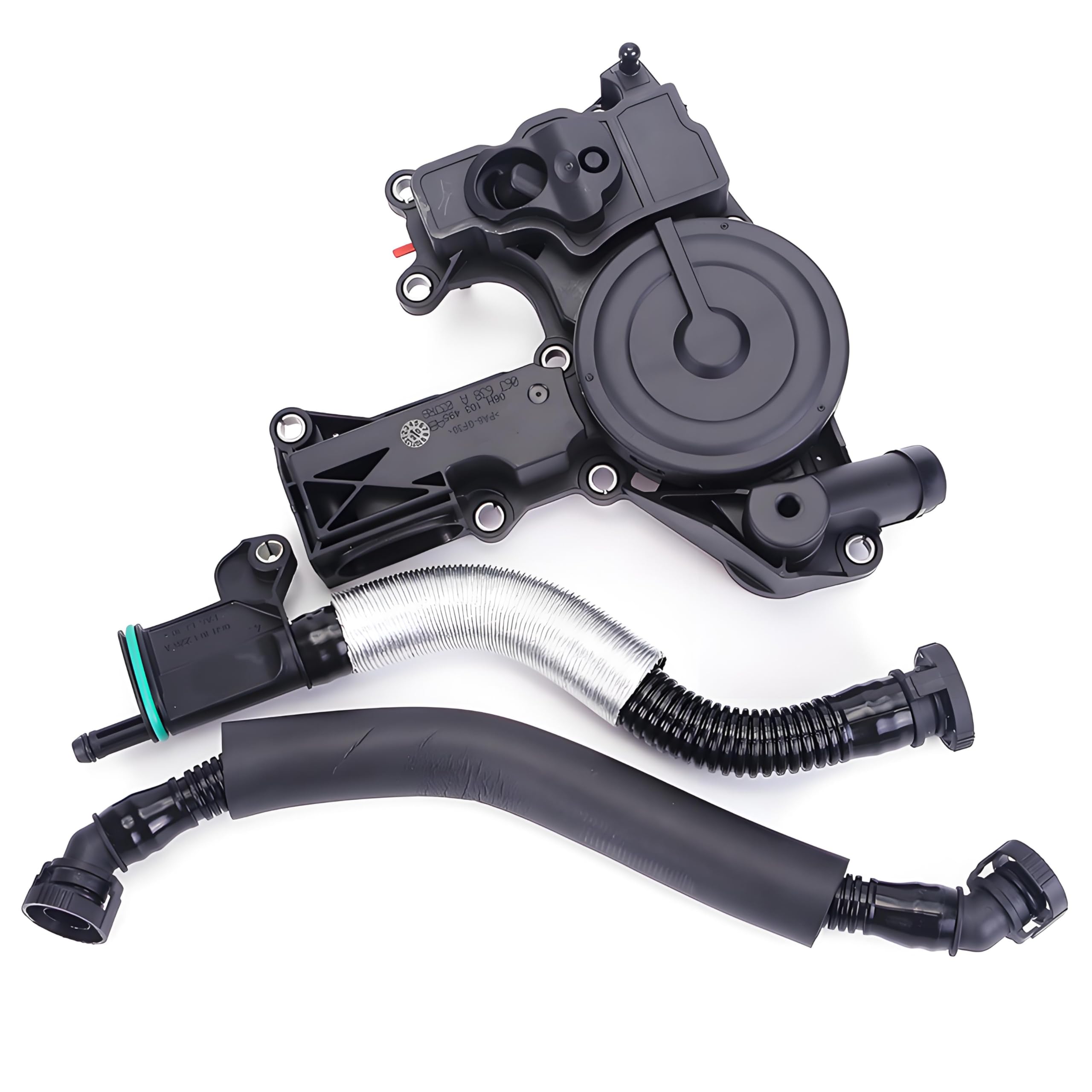 Photo 1 of 06H103495 06H103495A PCV Valve Engine Crankcase Vent Oil Separator Breather Hose Compatible with V-W TT Eos Gol-f Au-di A3 Q5 A4 TT