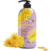 Jigott - Chrysanthemum Perfume Body Wash 25.3 FL OZ/ 750ml, Korean Beauty Cleansing Shower Gel