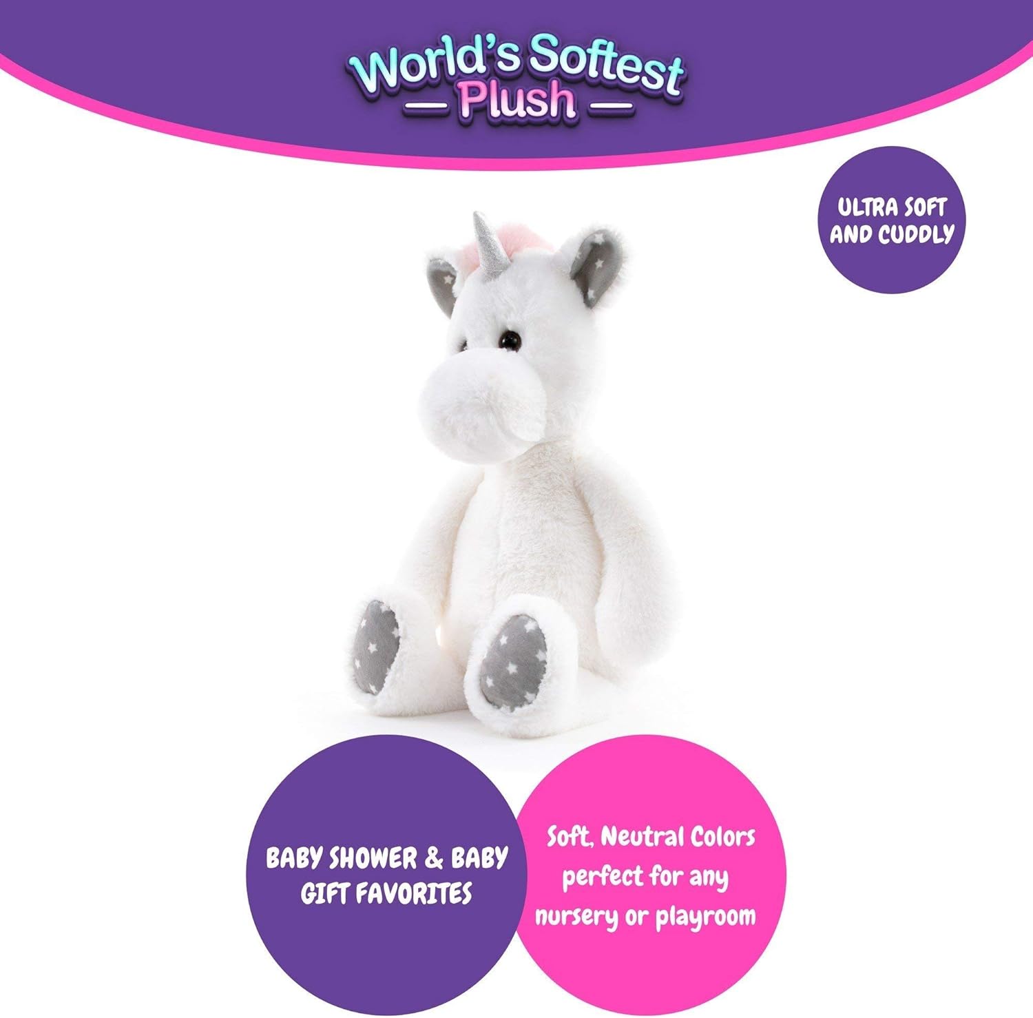 world's softest plush unicorn