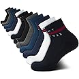 Tommy Hilfiger Men's Socks - Cushion Quarter Cut Ankle Socks (12 Pack)
