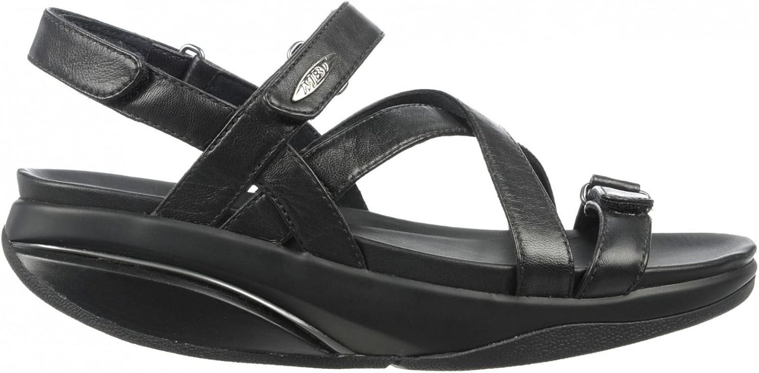 Amazon.com | MBT Womens Kiburi Leather Sandals | Sandals