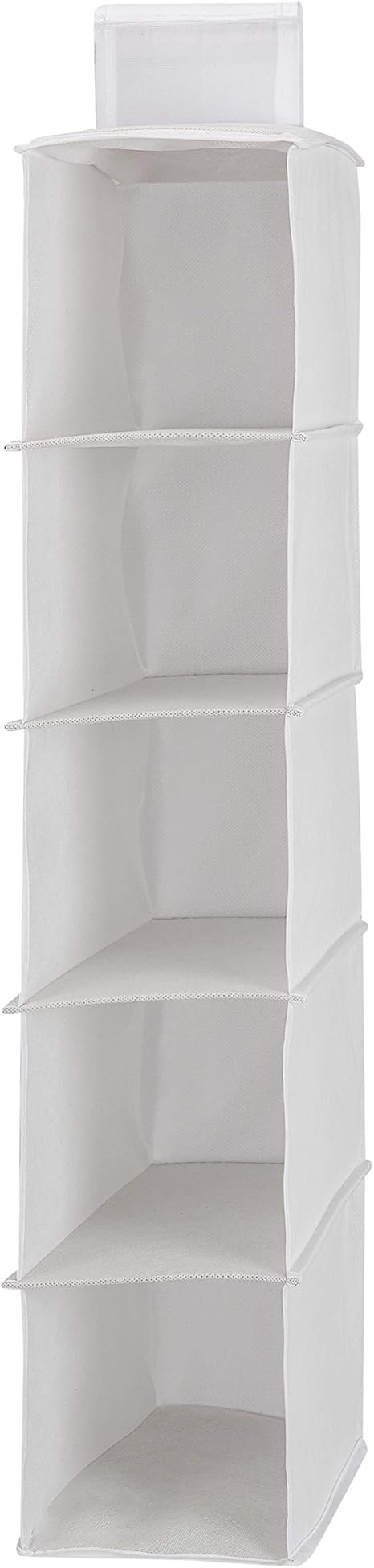 mainstays shoe organizer on Amazon Com Walmart Mainstays Nonwoven 5 Shelf Closet Organizer White Home Kitchen