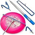 Rogue Iron Sports Disc Golf Retriever Pole Telescoping Disc Golf Accessories Grabber 16 inches to 16ft