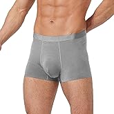 gyprprer Men's Merino Wool and Tecent Underwear，Mens Comfort Boxer Briefs Base Layer for Hiking，Outdoors