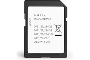 REALOHAS Latest Navigation SD Card,GPS Card Compatible with 2021-2023 3 / Cx-5 / Cx-9 / Cx-30, 2022-2023 Cx-50/ Mx-30 / USA/CAN/MEX Maps