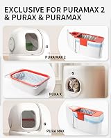 PETKIT Replaced Cat Litter Tray Liners 100 pcs 55x30cm for PURA X MAX view 2