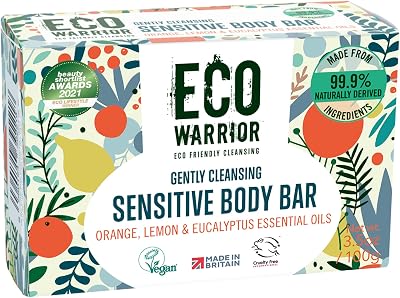 Little Soap Eco Warrior Sensitive Body Soap Bar 100g Vegan Cruelty Free