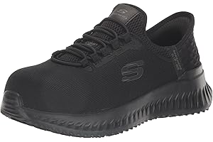 Skechers Womens Skechers Hands Free Slip-ins Women's Work Tilido Ombray, Slip Resistant Comp Toe Industrial Shoe