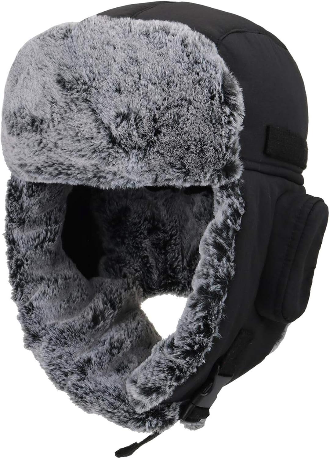 Trapper Hat For Men Women Winter Russian Hats Thick Plush