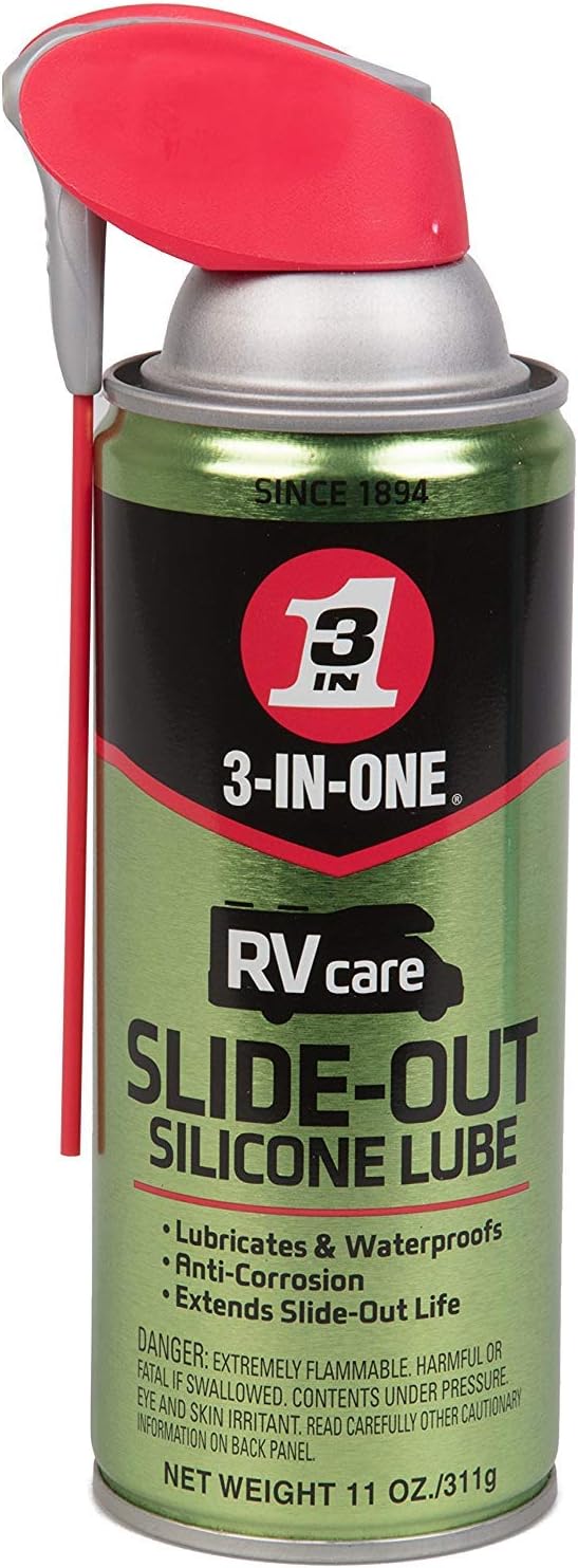 3 in One RVcare Slide Out Silicone-11 Ounce and RV Care Window -Track Dry Lube: Automotive