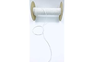 Trimplace 3/16" Jumbo Soutache -24 Yards (Optical White)