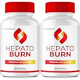Hepato Burn Capsules, Official Hepato Burn Supplement Pills, Overall Health Support, All Natural Keto Capsule to Sustain Active Lifestyle & Fitness Goals, Premium HepatoBurn Reviews (2 Pack)