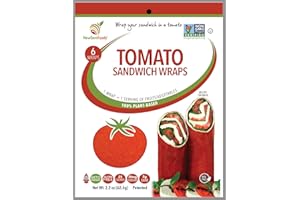 NewGem Sandwich Wrap - Tomato 6 Wraps