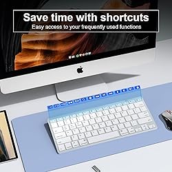 Slim Bluetooth Keyboard Mini Wireless Keyboard for
