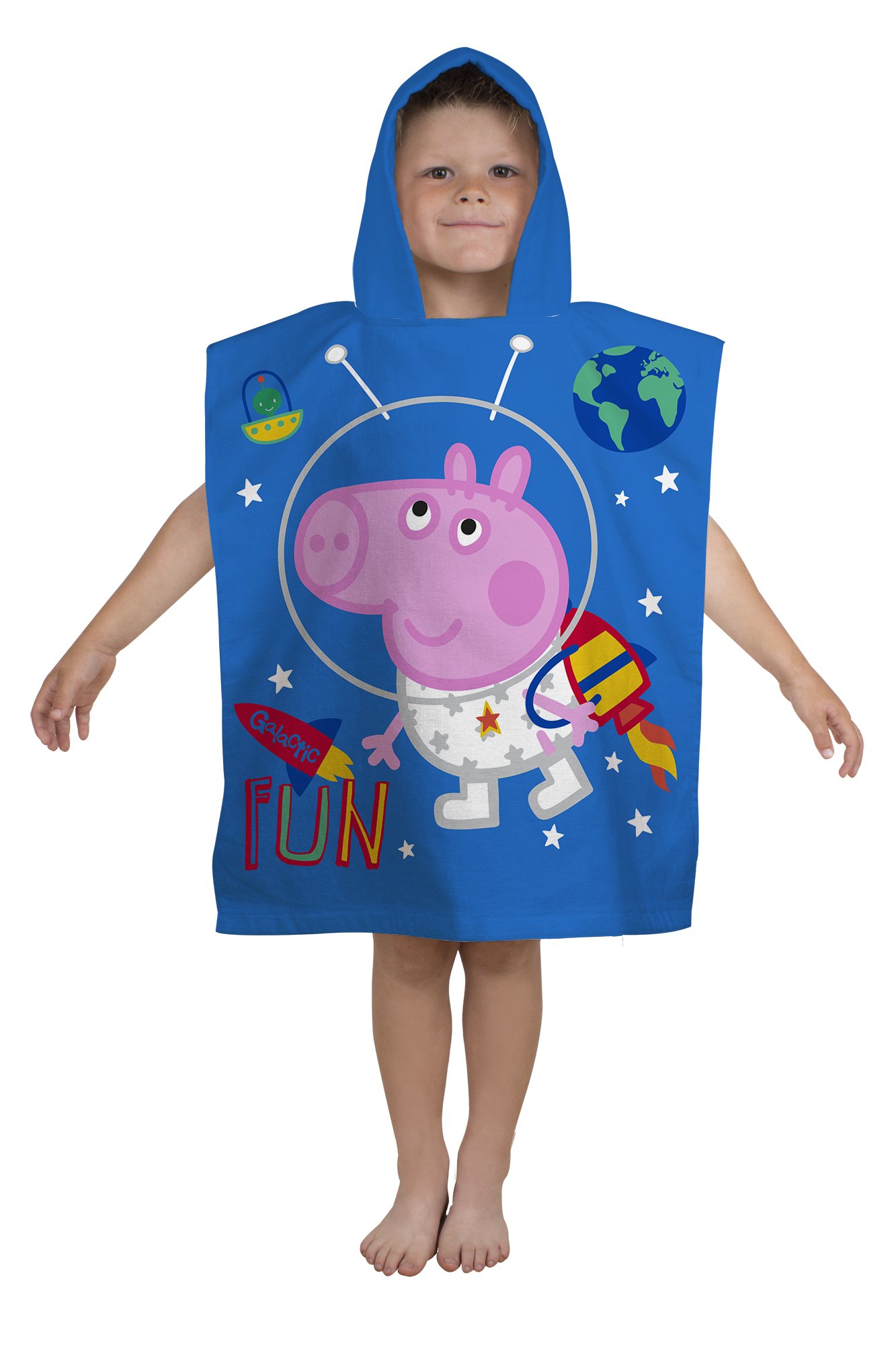 peppa pig hooded bath towel