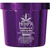 Hempz Blackberry & Lemongrass Herbal Cleansing Shower Jelly, 4 oz.
