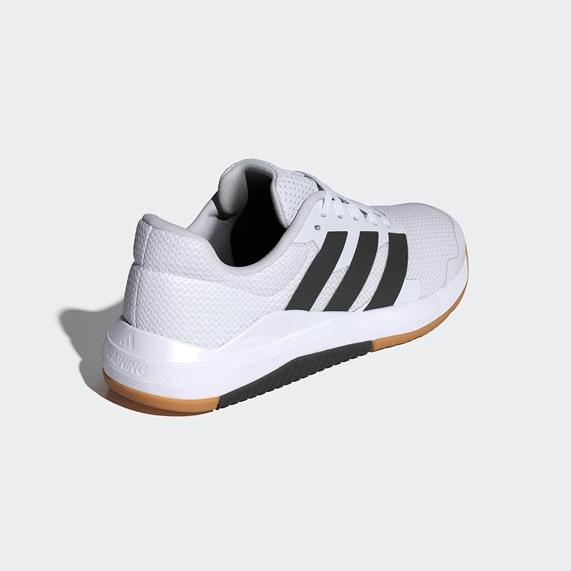 Uomo Dropset Base Training Shoes, Cloud White/Core Black/Lucid Red, 46 2/3 EU
