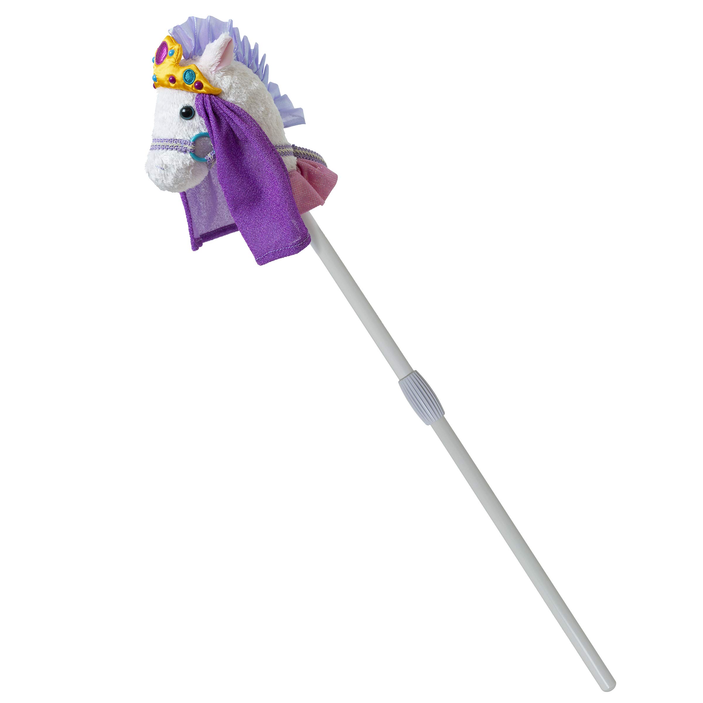 Mary Meyer Hobby Horse Toy Fancy Prancer Stick Horses, 33-Inches Tall, Princess Pony