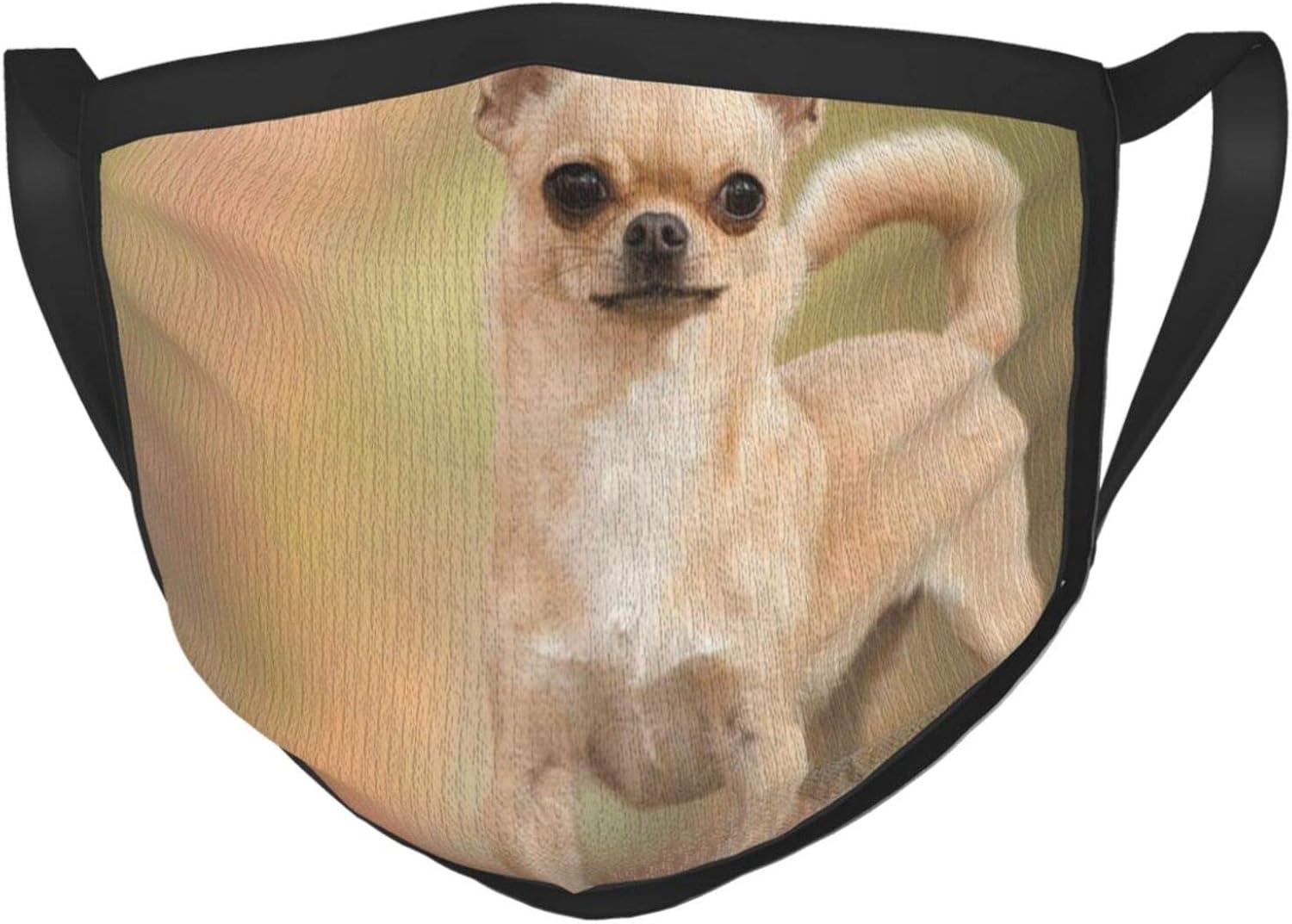 Viohik Lovely Chihuahua Face Mask Reusable Washable Mouth Cover Masks