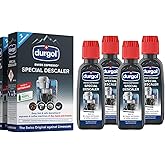 Durgol Swiss Espresso, Descaler and Decalcifier for All Brands of Espresso Machines and Coffee Makers, 4.2 Fluid Ounces (Pack