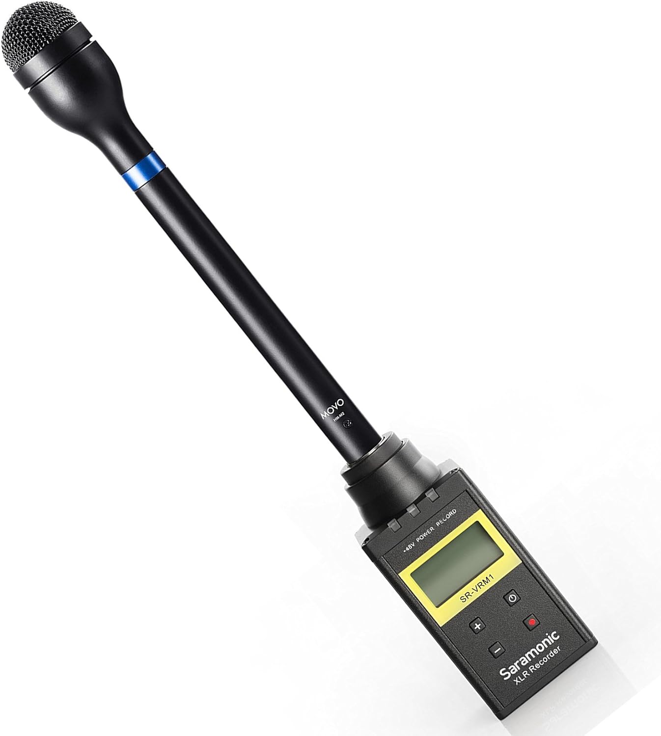 Movo Handheld Interview Reporter Microphone Bundle with XLR