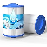 ROYOR PWW50 Spa Filter for Hot Tub - Hot Tub Filters Replacements Unicel 6CH-940, PWW50P3 (1-1/2" Coarse Thread), Filbur FC-0359, Waterways 817-0050, 45 Sq. Ft. Viking Spa Filter, 2 Pack