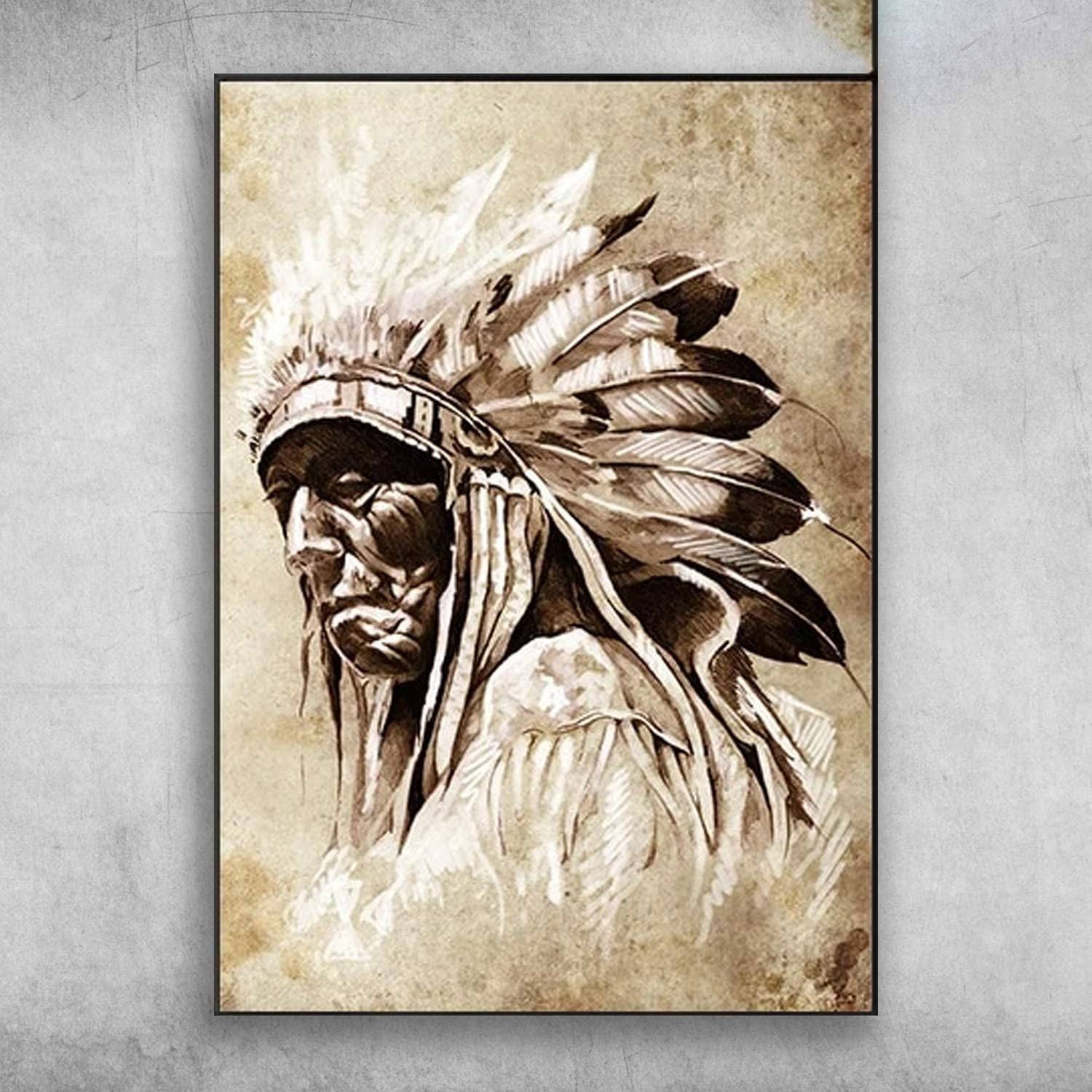 N/ Native American Soul Indianen in Vintage