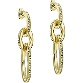 Ted Baker London Shirina Crystal Shimmer Drop Earrings for Women (Gold/Crystal)