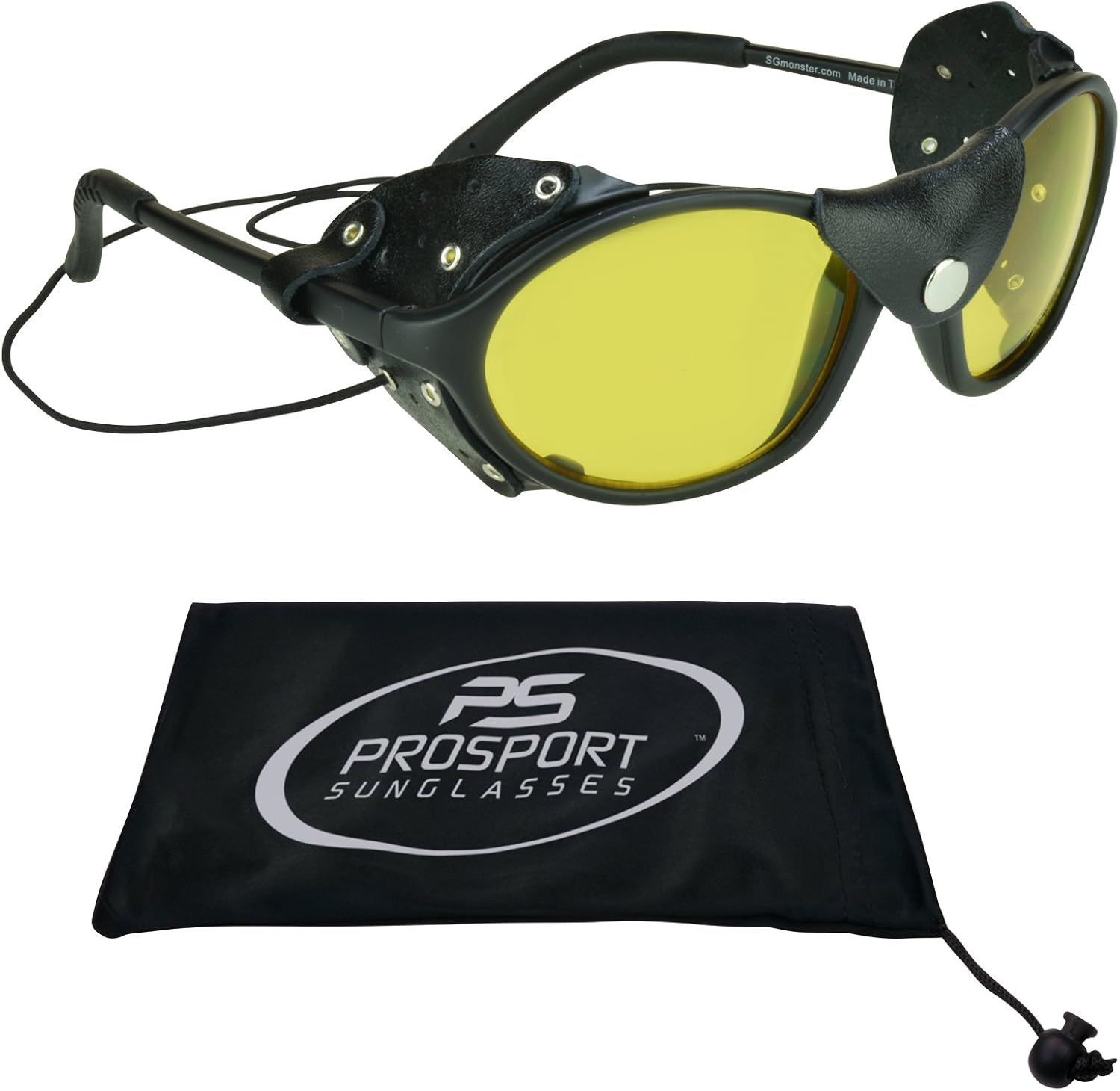 mountaineering sunglasses leather