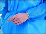 Shermond Premier Disposable Long Sleeve Exam Gown Blue 45gsm Pack of 10 view 2