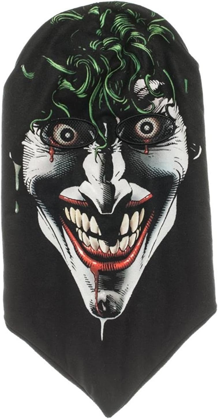 Joker Face Ski Mask Beanie Black