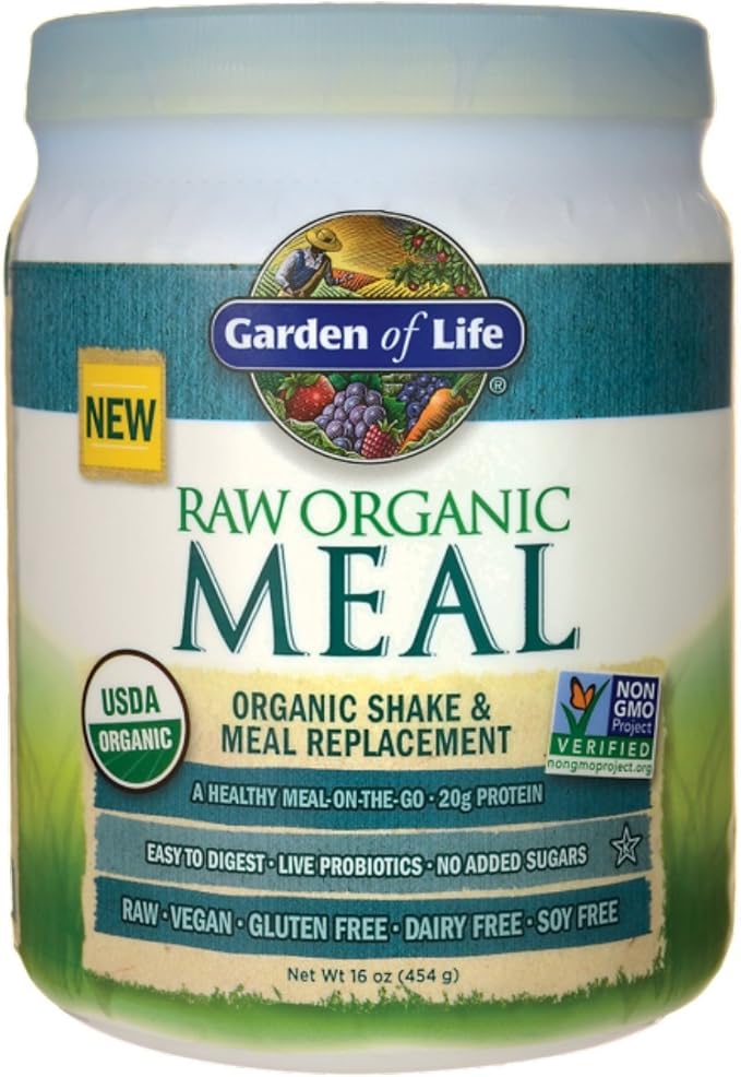 Garden of Life Raw Organic Meal Original Mini 16 oz Health