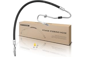 A-Premium Power Steering Pressure Hose Line Assembly Compatible with Dodge Ram 1500 2003-2004, Ram 2500 2003-2006, Ram 3500 2003-2006, Ram 4000 2002, 5.7L, with O-ring, Pump To Rack/Gear