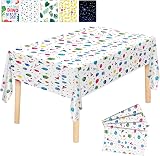 OSDUE Balloon Theme Party Tablecloth 4 Pack 137x274 cm Happy Birthday view 7