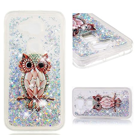 Huawei G8 / Huawei GX8 / Huawei G7 Plus Hülle, SHUYIT Huawei G8 / Huawei GX8 / Huawei G7 Plus Glitzer Flüssig Hülle TPU Tasch