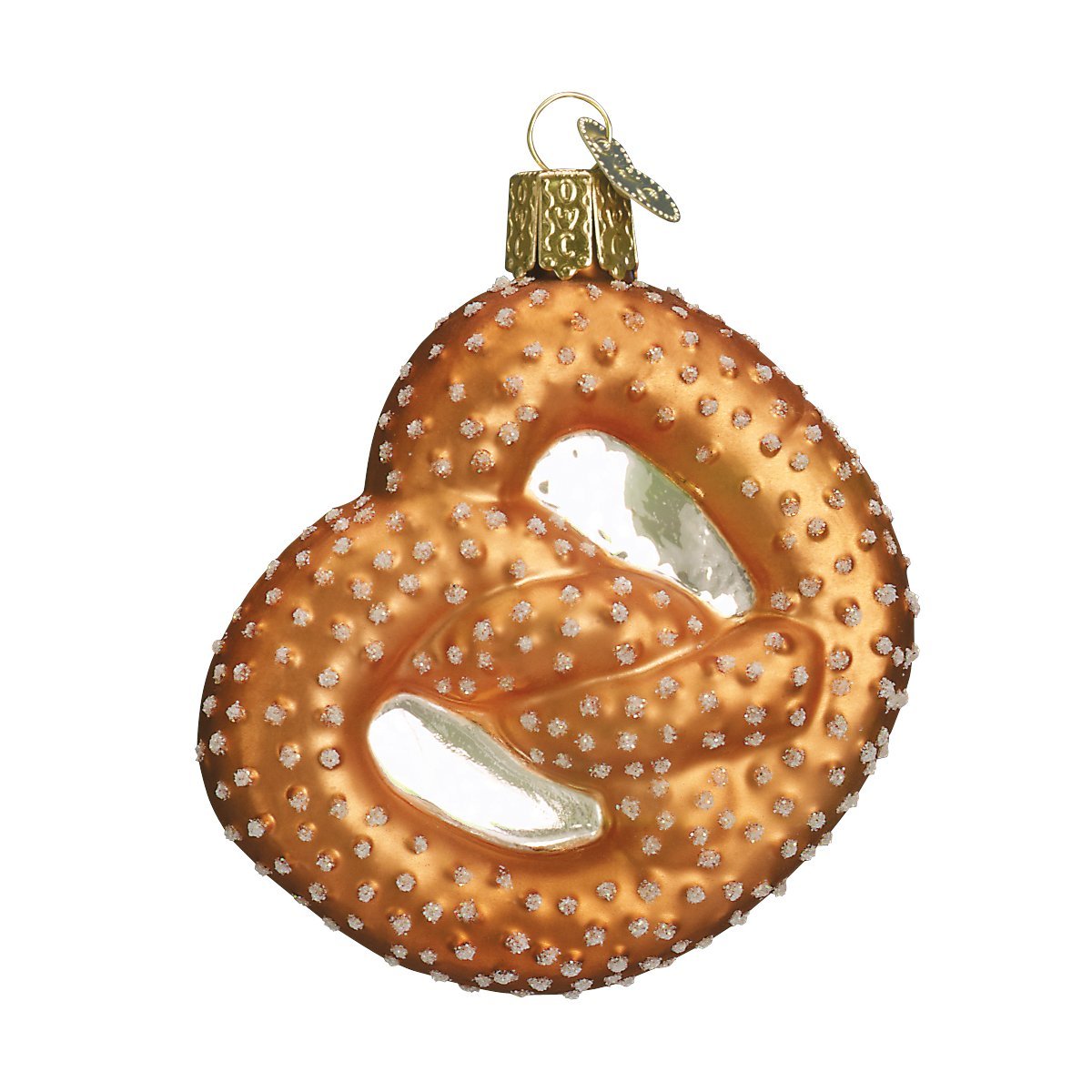 Old World Christmas Pretzel Ballpark Foods Glass Blown Ornaments for Christmas Tree