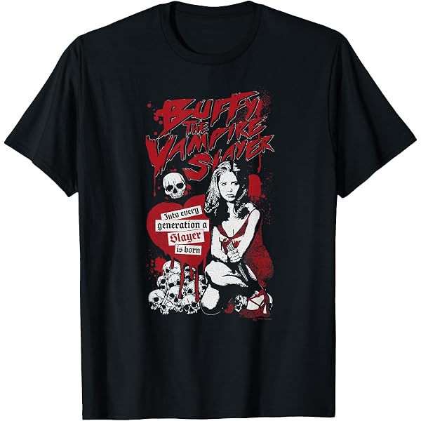 Débardeur Buffy The Vampire Slayer - Tarot Vintage - T-shirt Fan, Coupe Classique, Manches Courtes