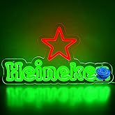 Beer Neon Sign for Wall Decor Bar Neon Light Dimmable Beer Led Signs for Man Cave Pub Restaurant Christmas Birthday Party Gift Led Art Wall Decorative Size16.1 * 8.7in(ZYLD214)