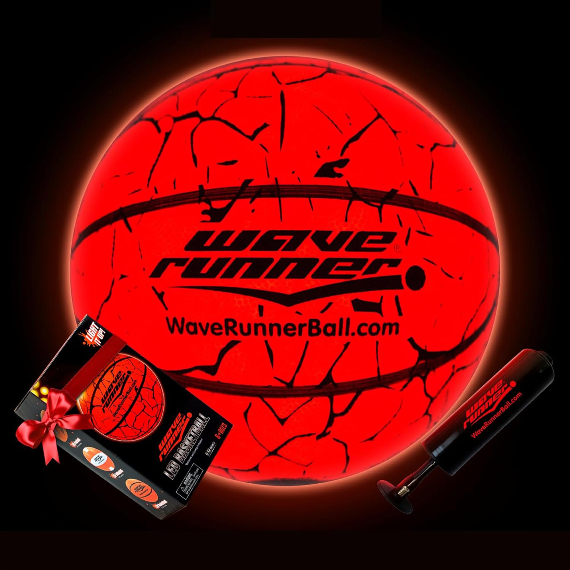 Photo 1 of Basketball - Glow In The Dark Basketball - Teen Boys Gift Ideas For Boys 8-15+ Year Old - Led Basketball Accessories | Cool Outdoor Toys Ages 8 9 10 11 12 13 14 15 - Sports Stuff For Kids