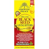 Essential Palace Organic Black Seed Detox Living Bitters 16 oz (1)